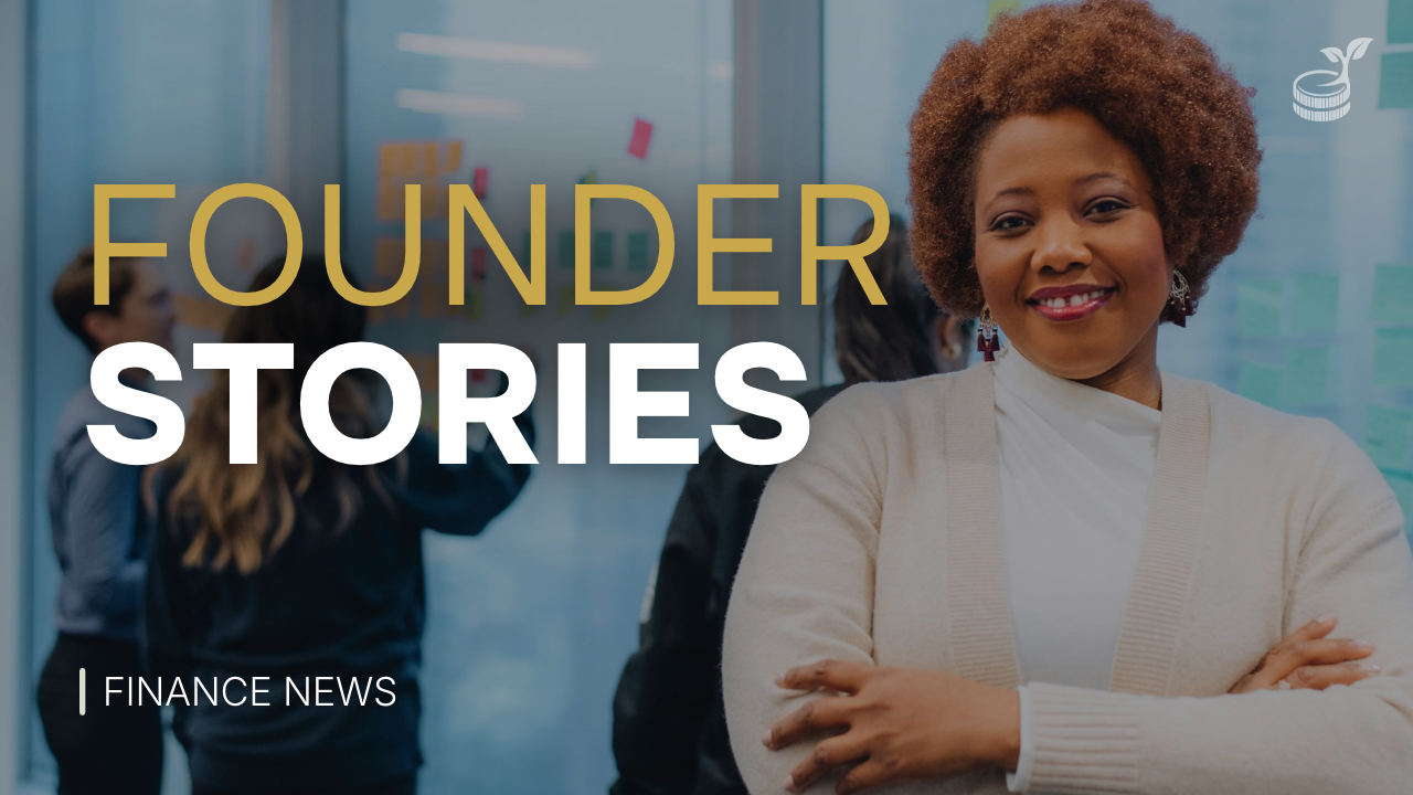 Founder Stories, Finance News: Milka Milliance, founder of Simetras, smiling with her team working at a whiteboard behind her.